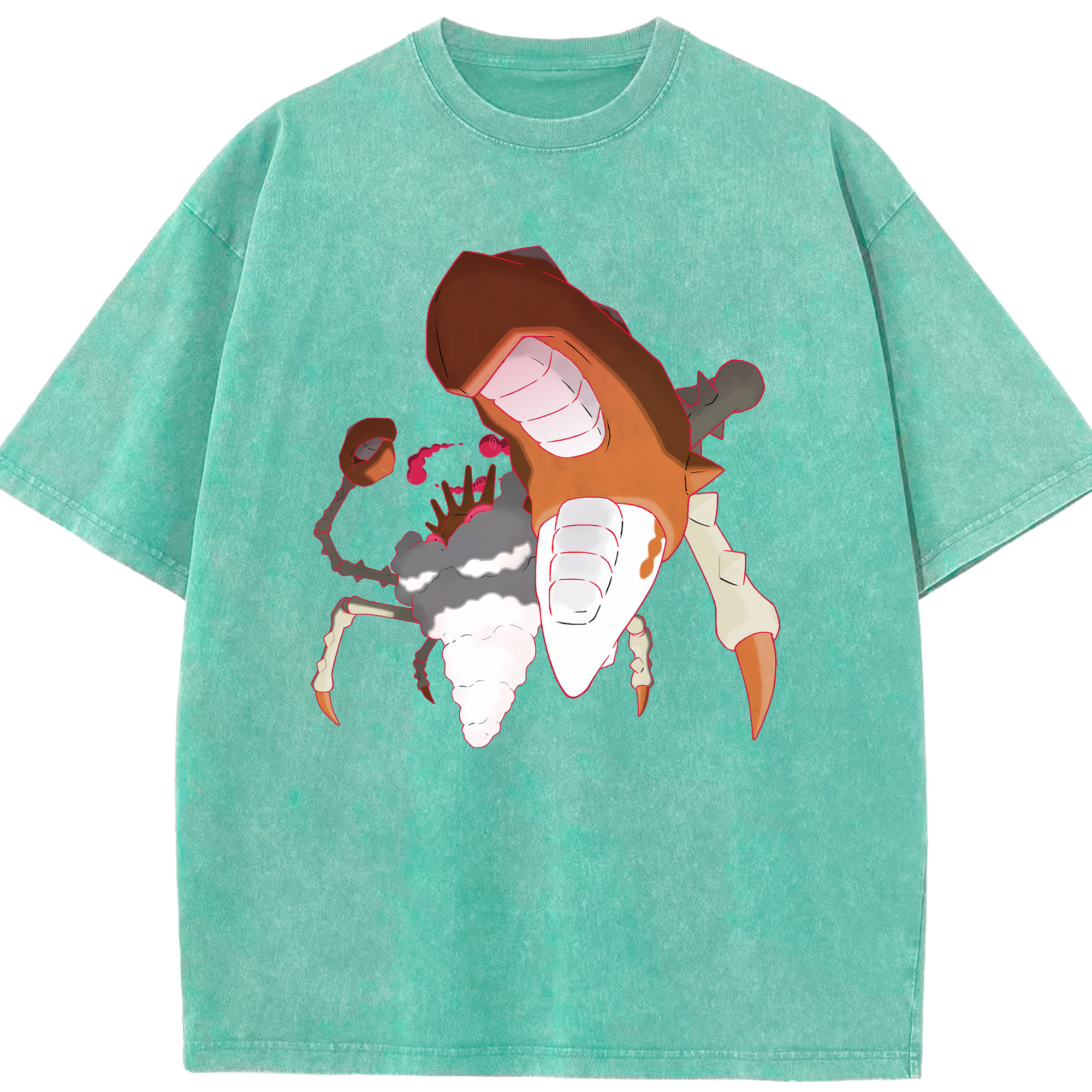 （画像用） ポケットモンスター Pokémon 綿100% ヴィンテージ風 半袖Tシャツ（フロントプリント）